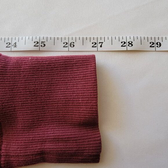 ASU Sun Devils Full Zip Up Hoodie Sweatshirt Jacket, Maroon, Womens Size M - Picture 9 of 9